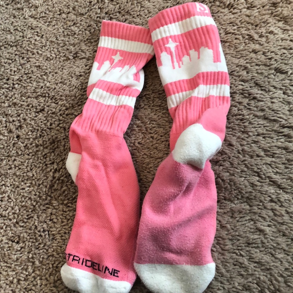 Strideline Pink Seattle Socks